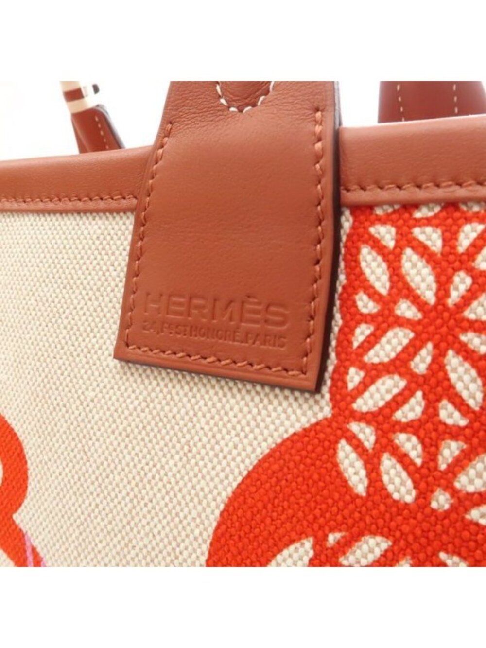 Hermes Steeple 25 Fantasy Detrier Toile Swift - Picture 8 of 10